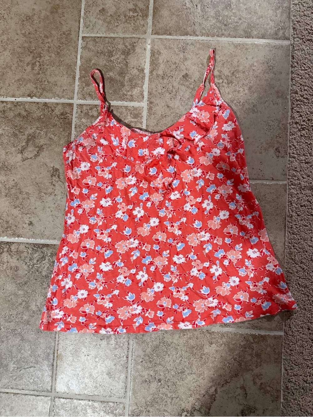 Floral Sleeveless tank Top